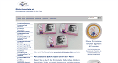 Desktop Screenshot of bildschokolade.at